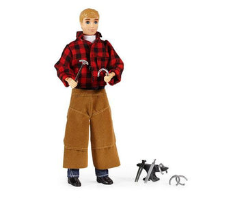 Breyer Farrier With Blacksmith Tools - 8" Figure